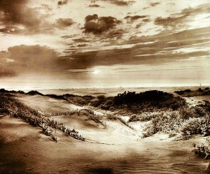 SF Sunset sand dunes